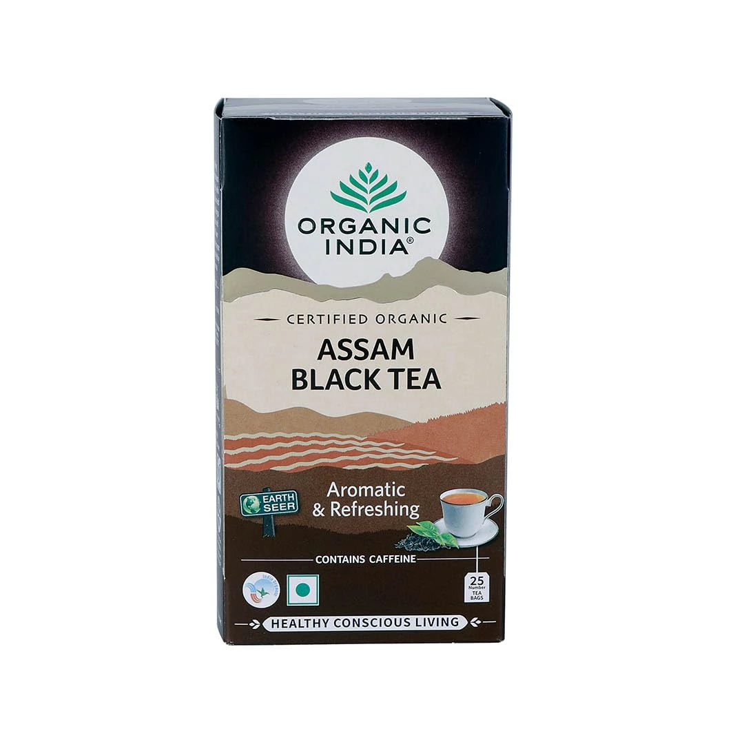 Organic India Assam Black Tea, 25 Sachets-1.webp